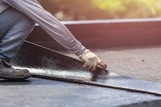 Professional Waterproofing technician working in Colts Neck, NJ